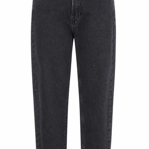 Astradivarius Womens Black Cotton Straight Jeans Size 6 Regular Zip