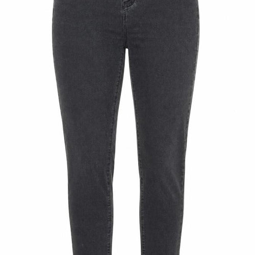 Denim & Co. Womens Black Cotton Skinny Jeans Size 10 Regular Zip