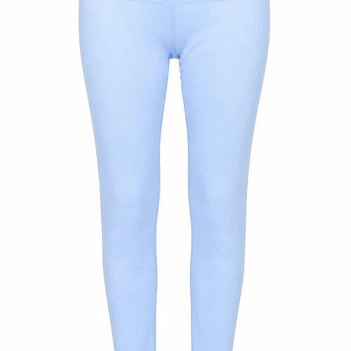 Mango Womens Blue Polyester Compression Leggings Size S Regular Pullover