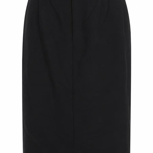 Blanchelle Womens Blue Polyester Straight & Pencil Skirt Size 12 Zip