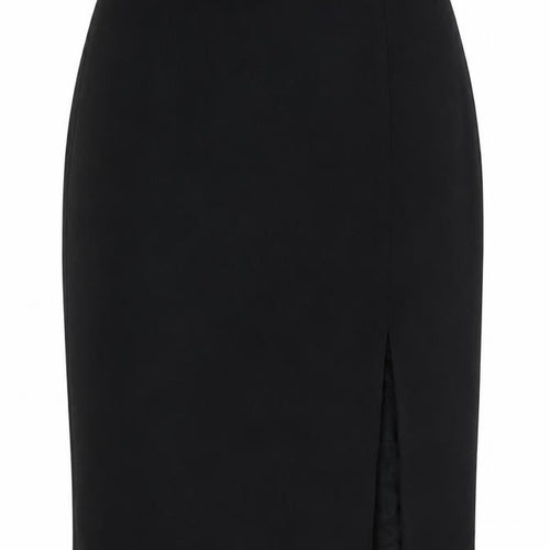 Gerry Weber Womens Black Polyester Straight & Pencil Skirt Size 16 Zip