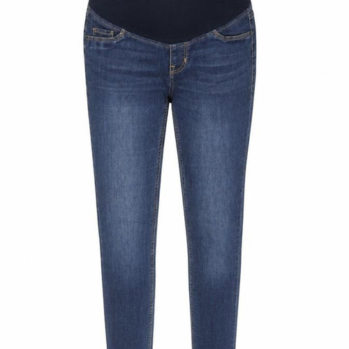 H&M Womens Blue Cotton Skinny Jeans Size 10 Slim