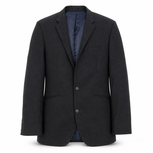 Brook Taverner Mens Grey Polyester Jacket Suit Jacket Size 36 Regular