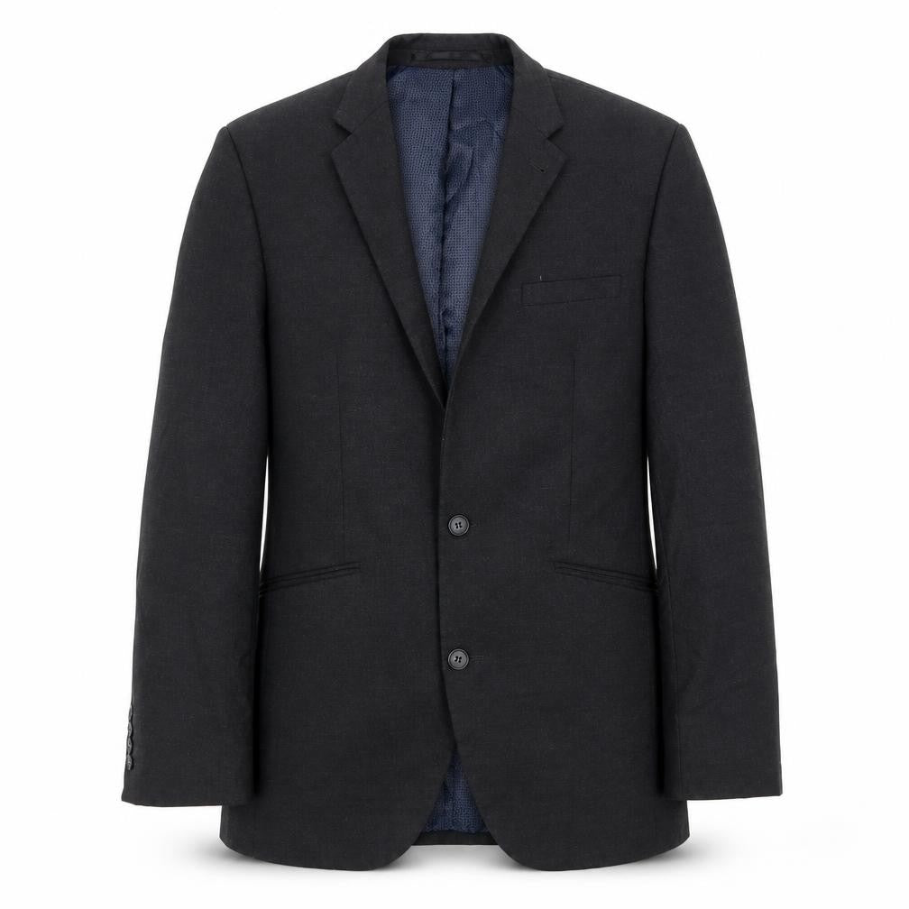 Brook Taverner Mens Grey Polyester Jacket Suit Jacket Size 36 Regular