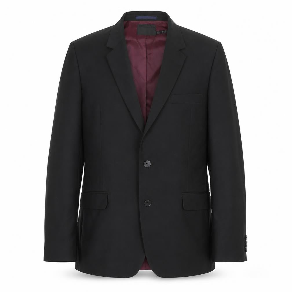 ASOS Mens Black Polyester Jacket Suit Jacket Size 42 Regular