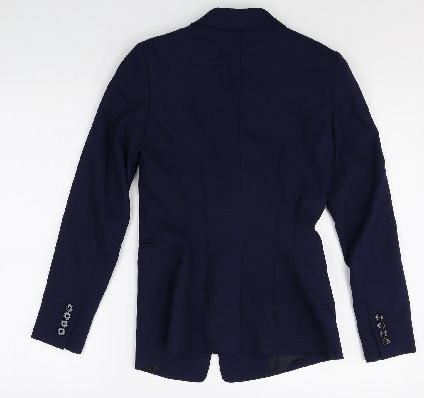 Reiss Womens Blue Wool Jacket Suit Jacket Size 6