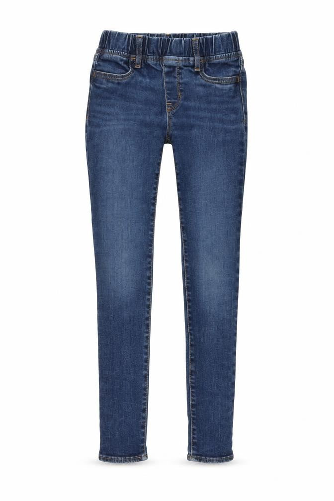 Gap Girls Blue Cotton Skinny Jeans Size 10 Years Regular Pullover
