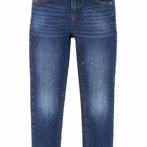 Debenhams Boys Blue 100% Cotton Tapered Jeans Size 9 Months Regular Zip