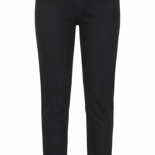 Marks and Spencer Womens Black Cotton Skinny Jeans Size 10 Regular Zip