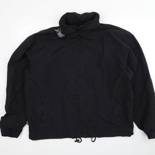 Joe's Studio Mens Black Jacket Size L Zip