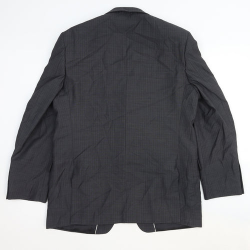 Marks and Spencer Mens Grey Wool Jacket Suit Jacket Size 42 Regular