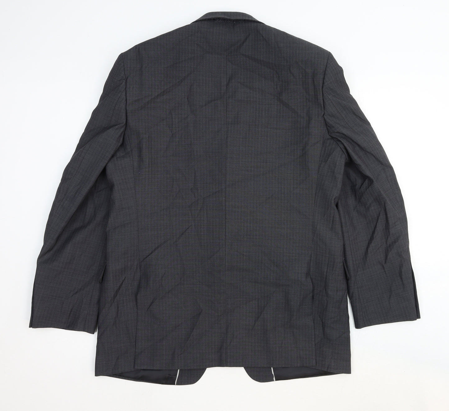 Marks and Spencer Mens Grey Wool Jacket Suit Jacket Size 42 Regular