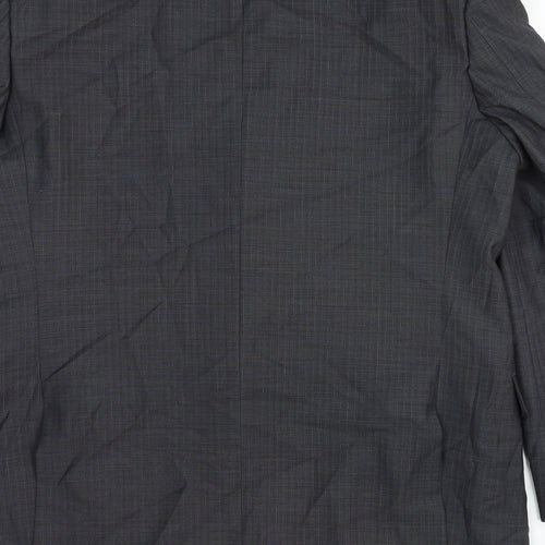 Marks and Spencer Mens Grey Wool Jacket Suit Jacket Size 42 Regular