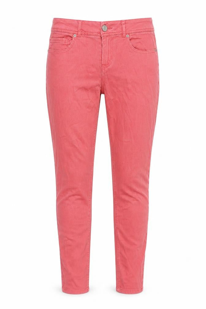 Denim 24/7 Womens Pink Cotton Skinny Jeans Size 10 Regular Zip