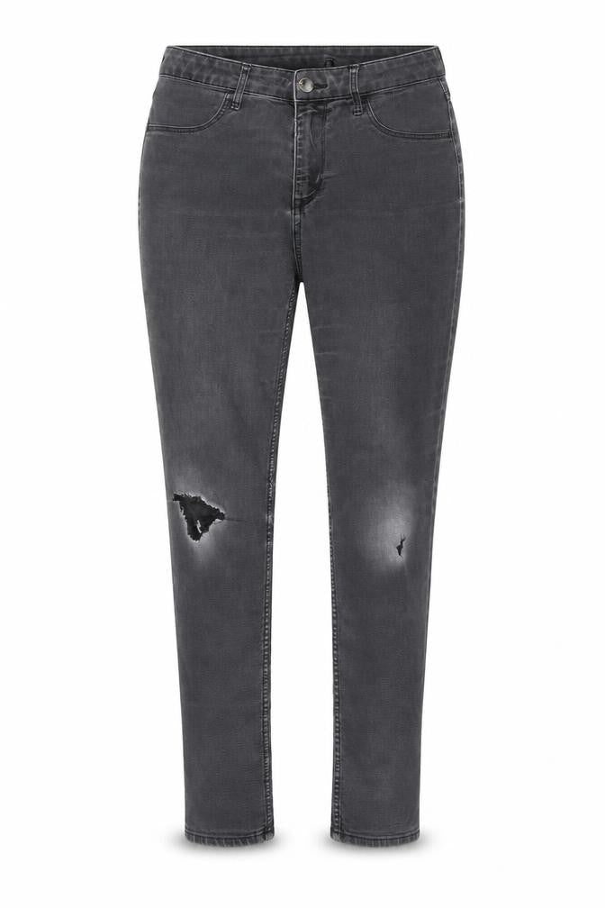 H&M Womens Black Cotton Skinny Jeans Size 31 in Regular Zip
