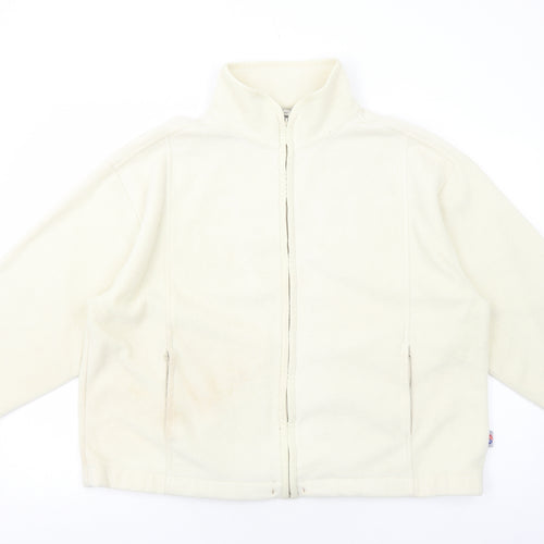 Preformance Sport Mens Ivory Jacket Size M Zip