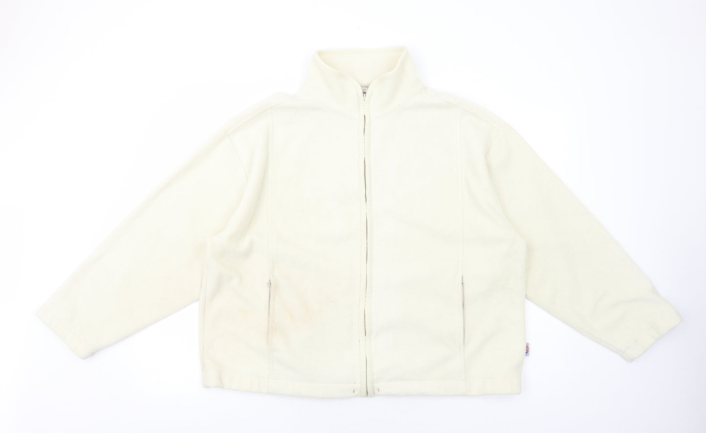 Preformance Sport Mens Ivory Jacket Size M Zip