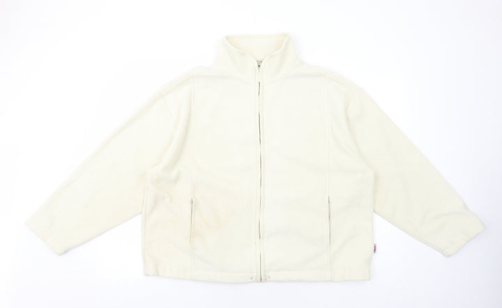 Preformance Sport Mens Ivory Jacket Size M Zip
