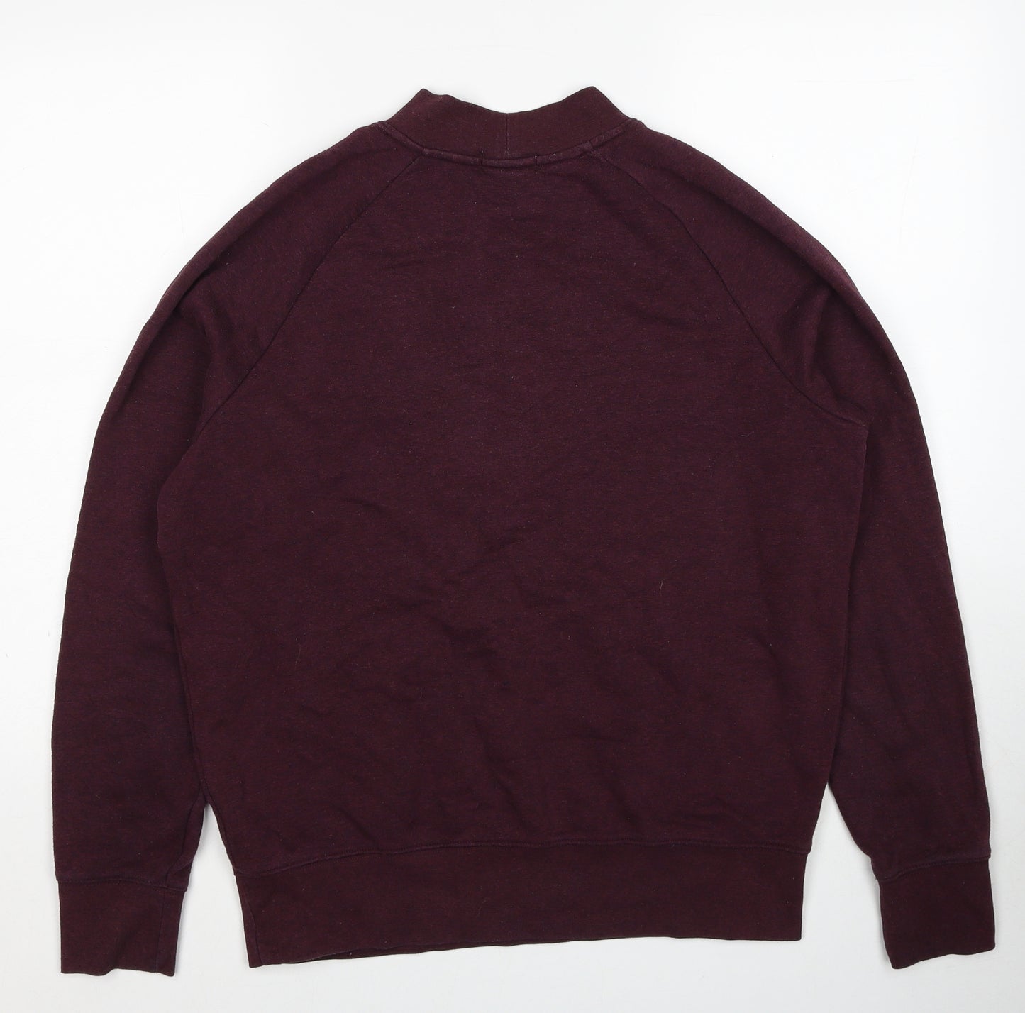 Topman Mens Red Cotton Pullover Sweatshirt Size M