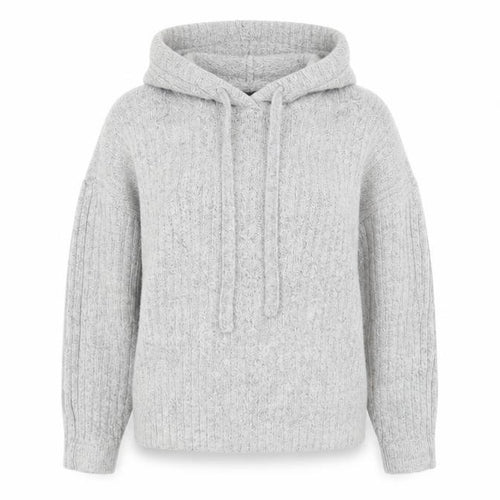 Brave Soul Womens Grey Round Neck Acrylic Pullover Jumper Size S