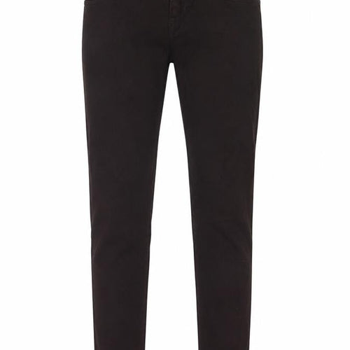 Topshop Womens Brown Cotton Straight Jeans Size 28 in Regular Zip