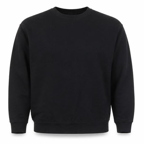 Topman Mens Black Cotton Pullover Sweatshirt Size L - New Season