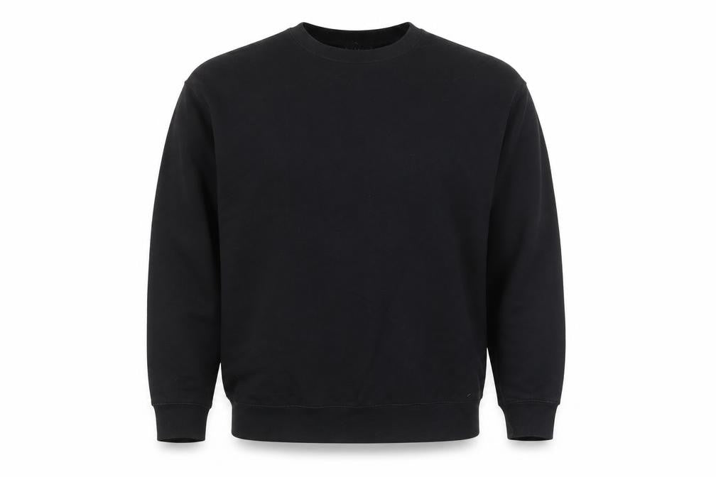 Topman Mens Black Cotton Pullover Sweatshirt Size L - New Season