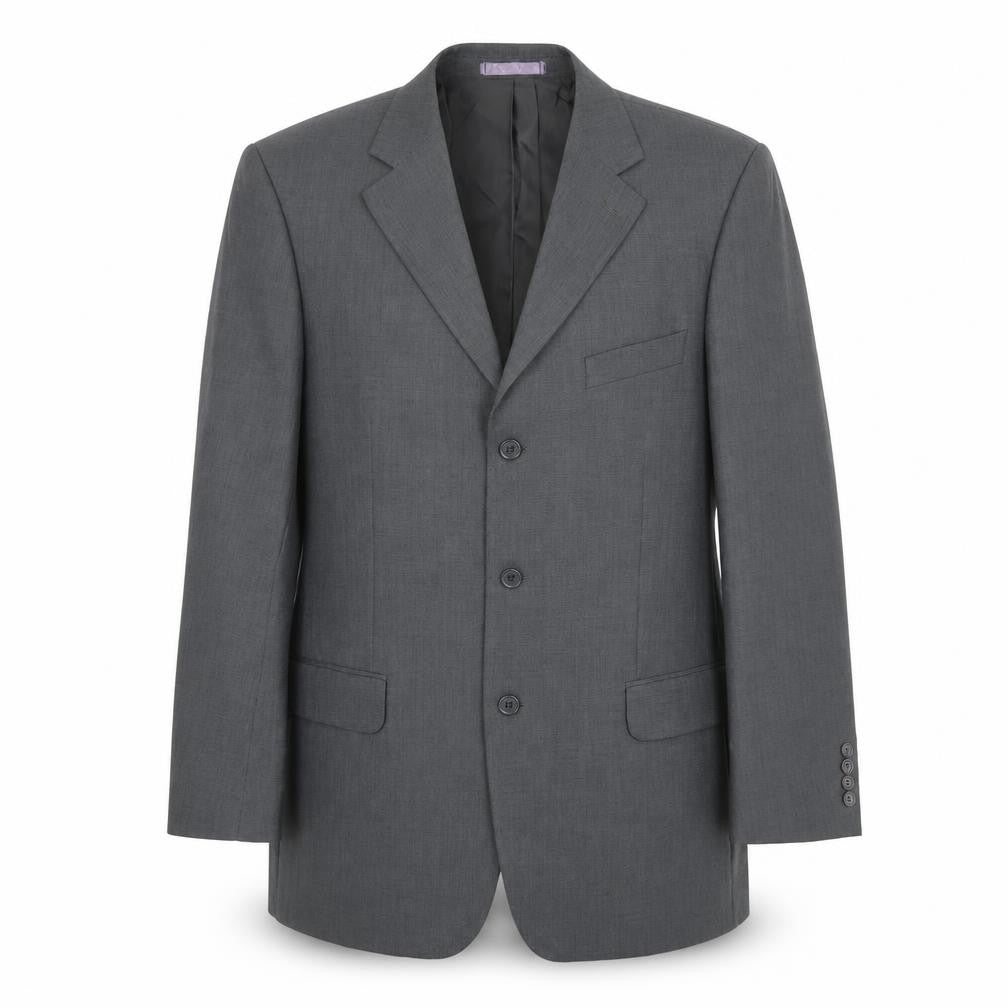 Taylor & Wright Mens Grey Polyester Jacket Suit Jacket Size 44 Regular