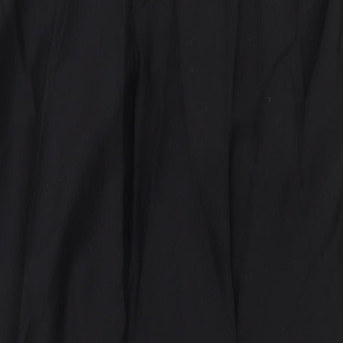 Code Mens Black Wool Trousers Size 34 in Regular Zip