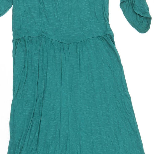 NEXT Womens Green Viscose Jumpsuit One-Piece Size 16 Pullover
