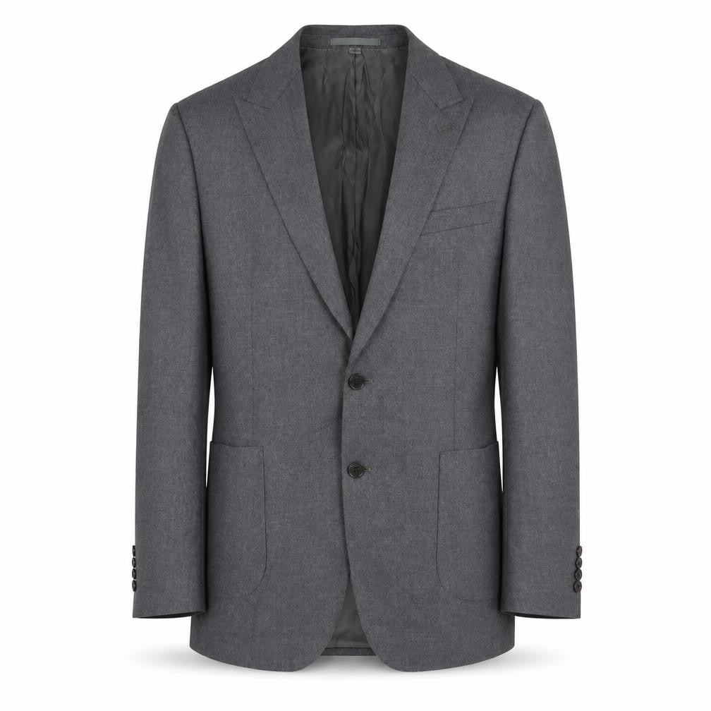 Autograph Mens Grey Polyester Jacket Suit Jacket Size 42 Big & Tall