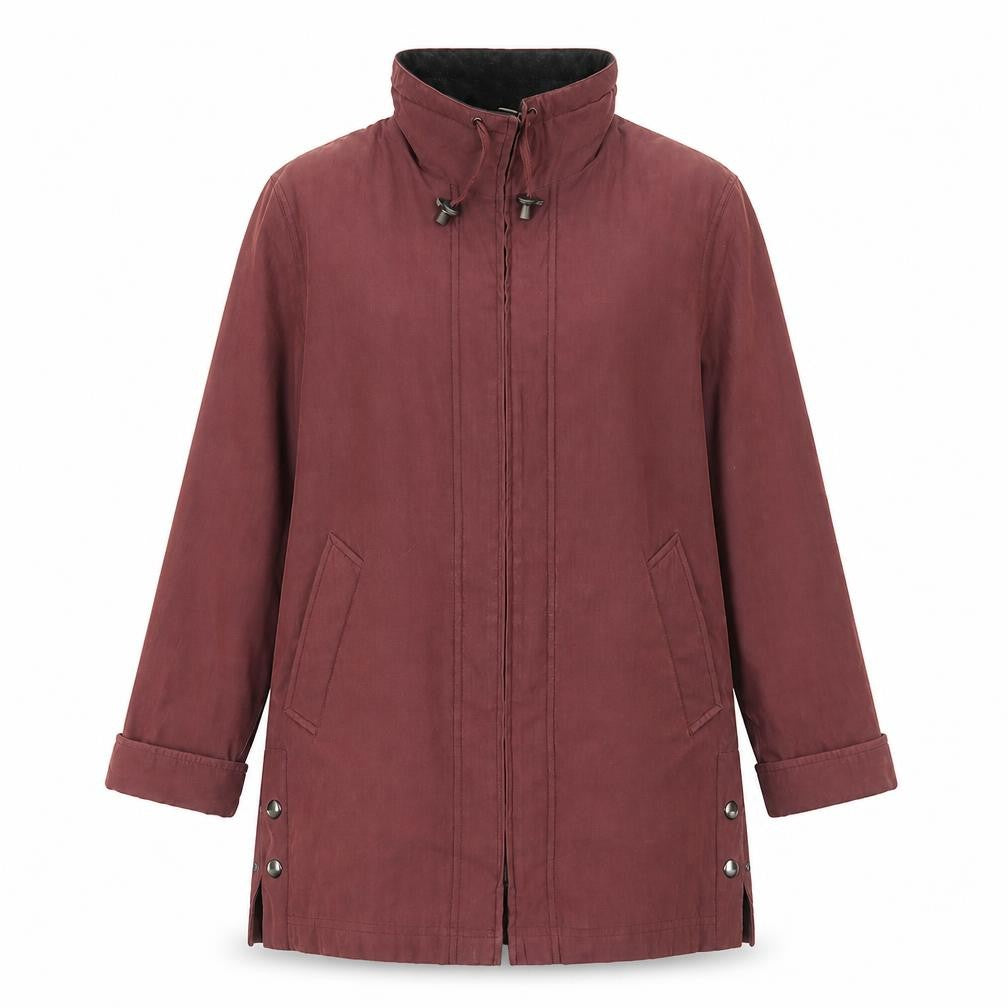 George Womens Red Jacket Size 12 Zip