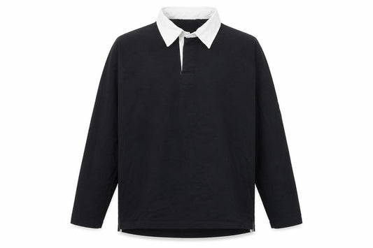 Kariban Mens Black Cotton Button-Up Size 2XL Collared Button