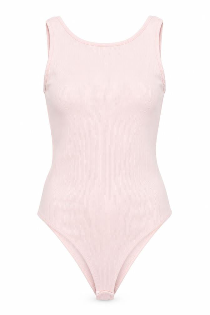 New Look Womens Pink Cotton Playsuit One-Piece Size 10 Snap