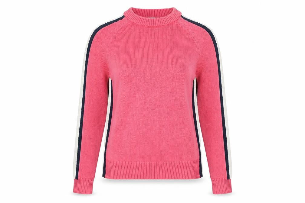 Marks and Spencer Womens Pink Round Neck Acrylic Pullover Jumper Size XS