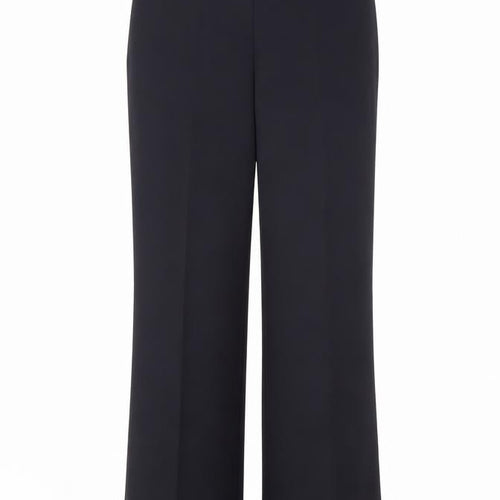 Marks and Spencer Womens Blue Polyester Dress Pants Trousers Size 10 L24 in Regular