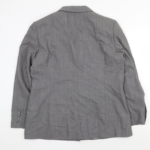 Betty Barclay Womens Grey Wool Jacket Suit Jacket Size L