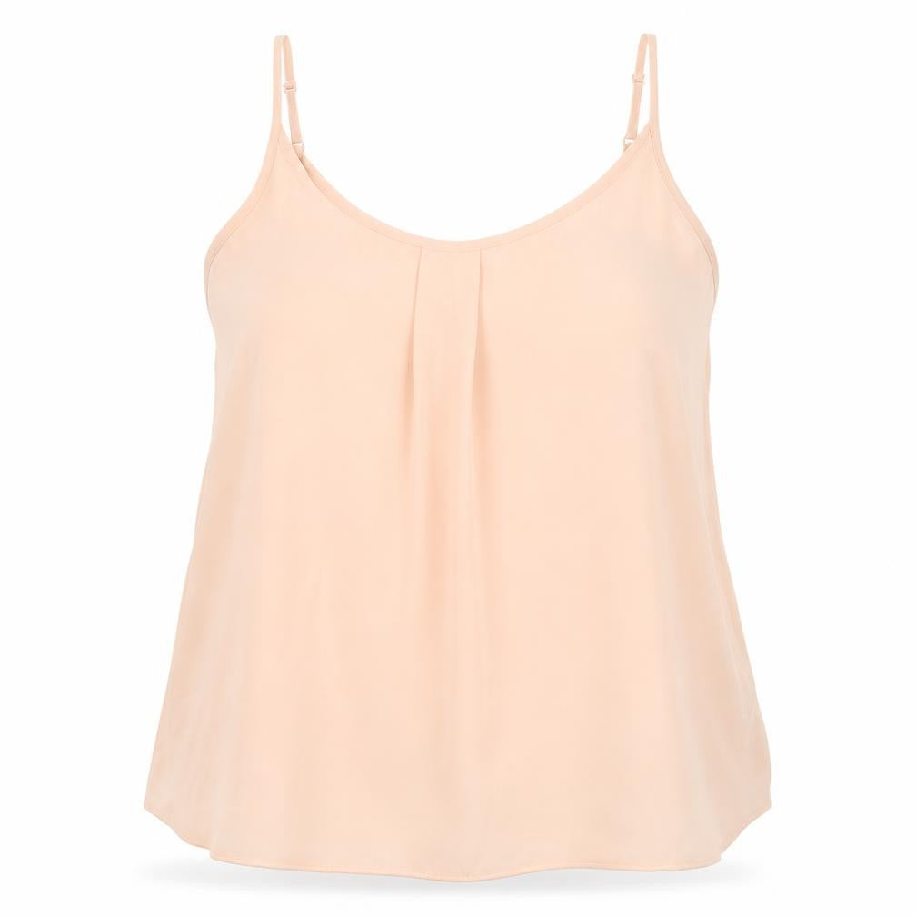 Dorothy Perkins Womens Orange Polyester Camisole Tank Size 14 Scoop Neck