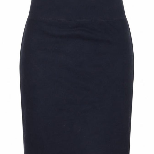 Formes Womens Blue Cotton Straight & Pencil Skirt Size 30 in