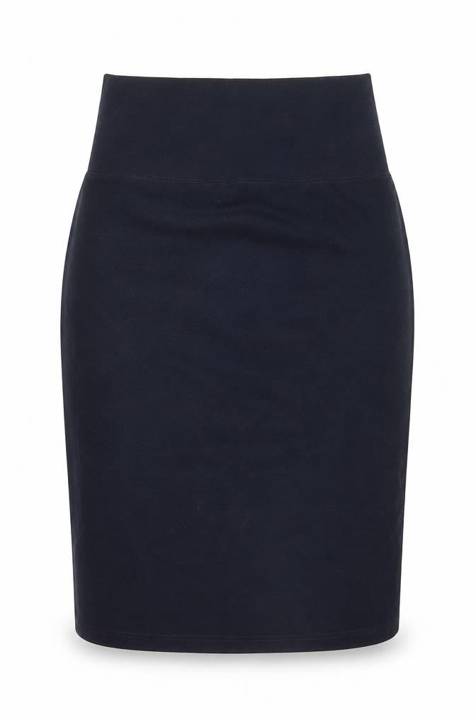 Formes Womens Blue Cotton Straight & Pencil Skirt Size 30 in