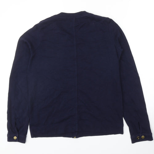 NEXT Womens Blue Cotton Jacket Size 8 Zip