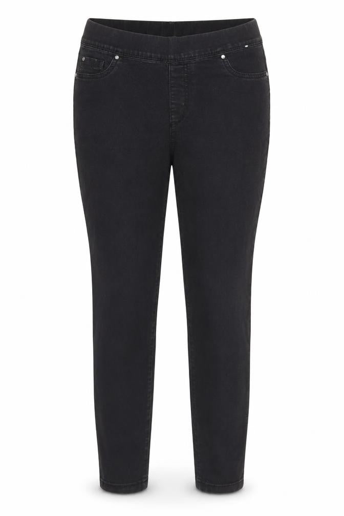Denim & Co. Womens Black Cotton Jegging Jeans Size 10 Regular