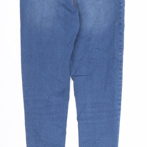 F&F Womens Blue Cotton Jegging Jeans Size 10 Regular