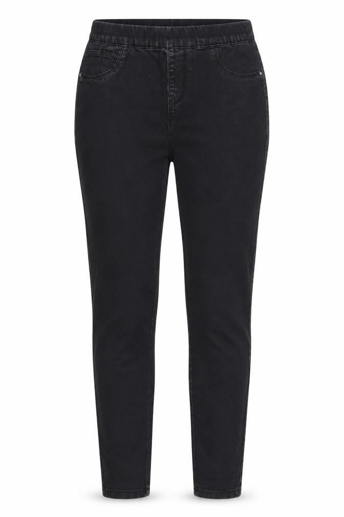 Denim & Co. Womens Black Cotton Jegging Jeans Size 10 Regular