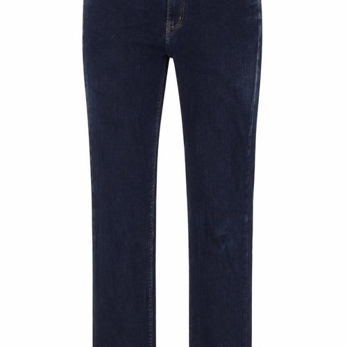 H&M Womens Blue Cotton Straight Jeans Size 32 in Regular Zip