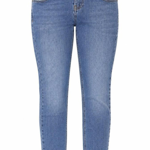 ASOS Womens Blue Cotton Skinny Jeans Size 28 in Regular Zip