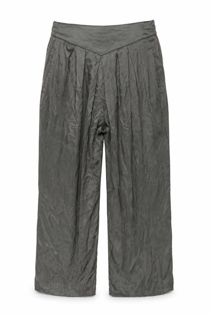 Front view of Radar women’s grey viscose trousers, size UK 10, regular