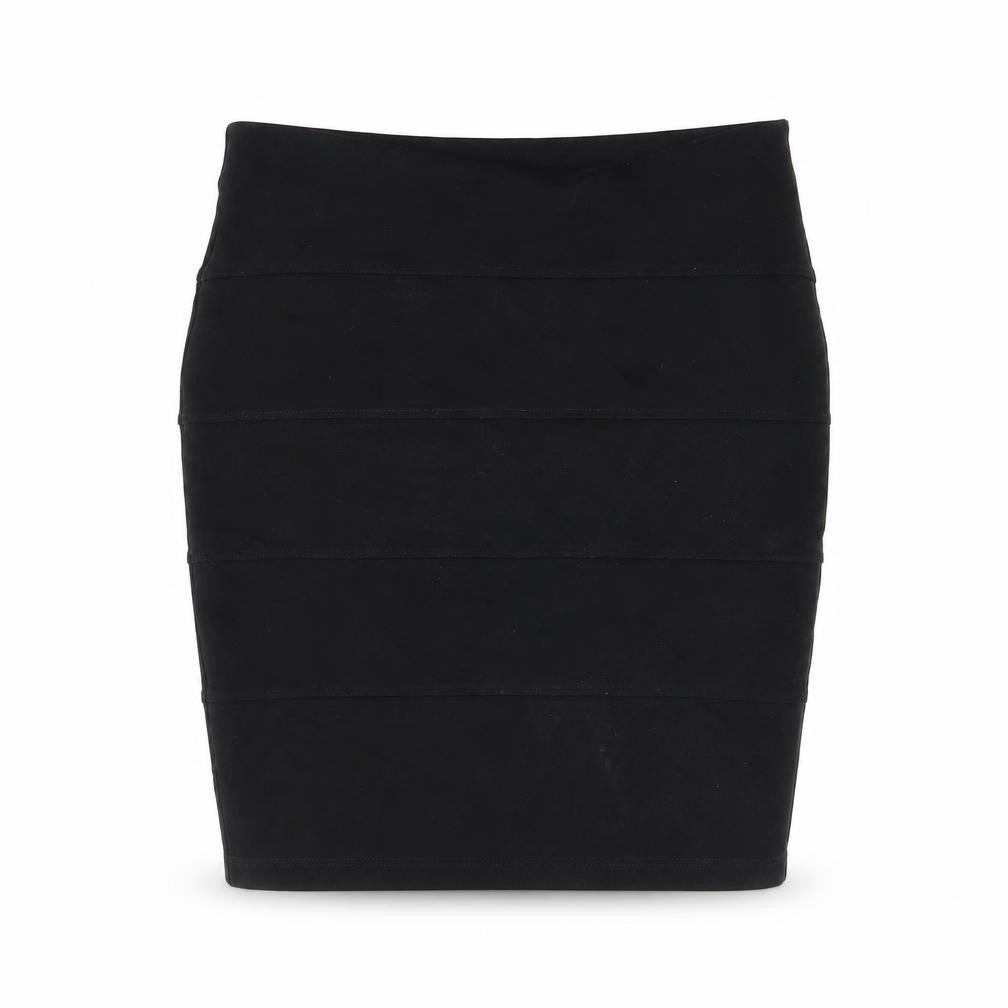 Marks and Spencer Womens Black Viscose Bandage Skirt Size 10