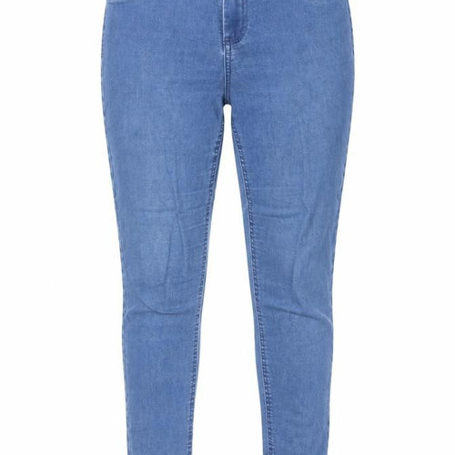 Kappahl Womens Blue Cotton Skinny Jeans Size 12 L29 in Regular Button