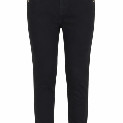 River Island Girls Black Cotton Skinny Jeans Size 9 Years Slim Zip